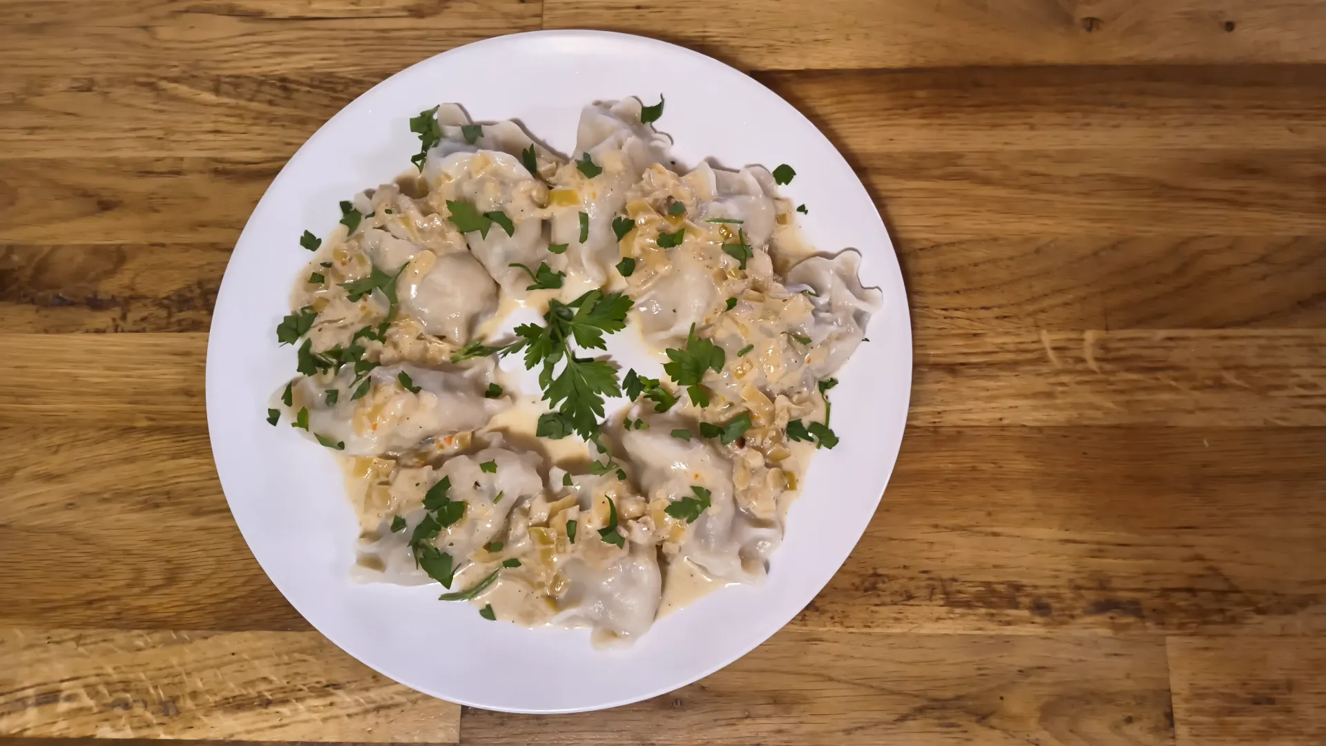 Pierogi z sandaczem